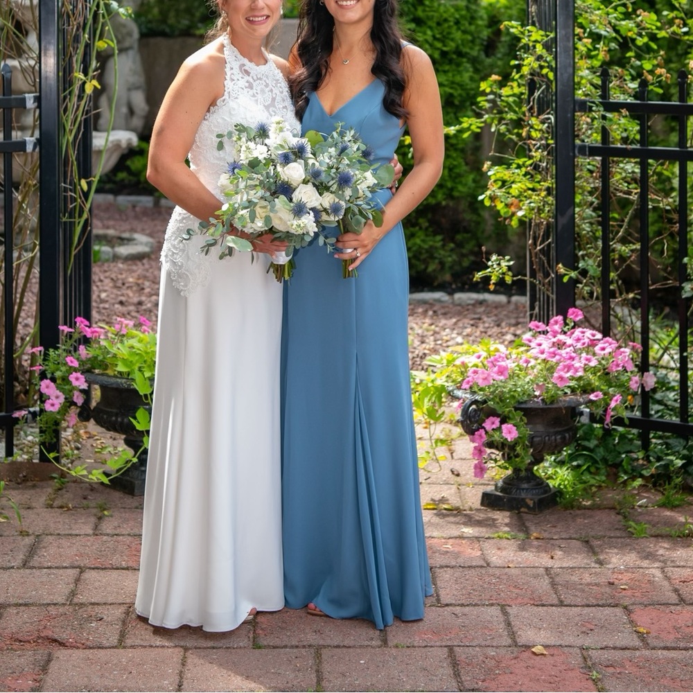 David’s bridal bridesmaid dress